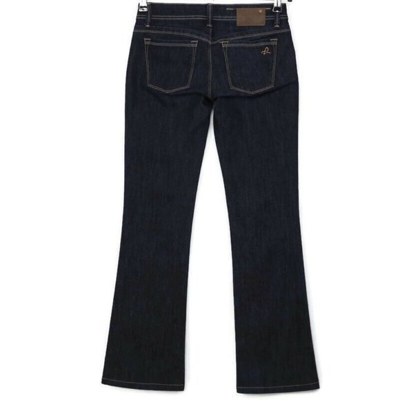 DL1961 Milano Boot Jeans Dark 4 Way 360 Stretch‎ 26 x 32 - Picture 1 of 11